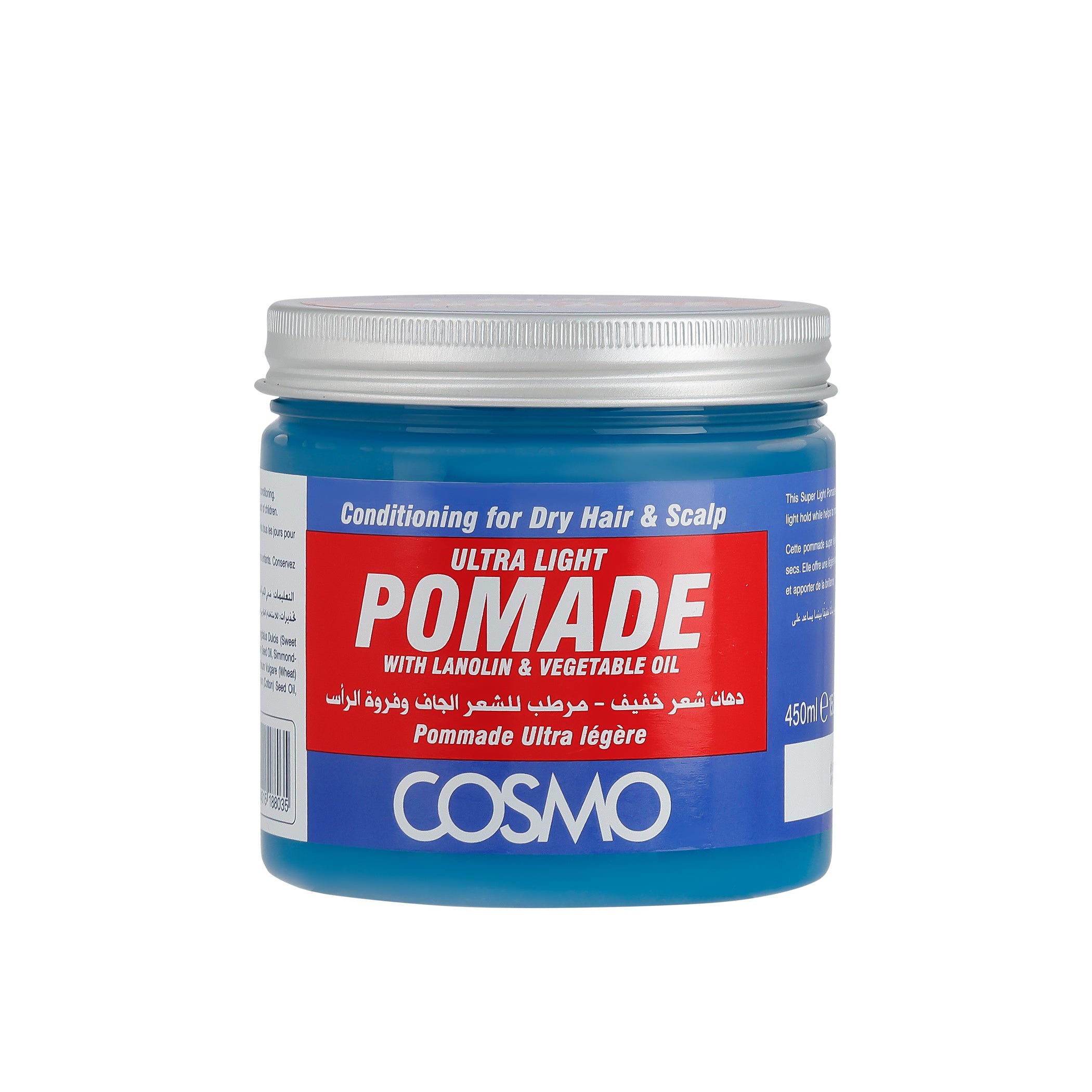 Ultra Light Pomade with Lanolin & Vegetable Oil